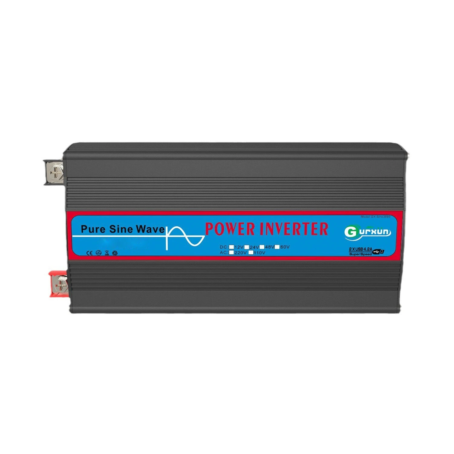 (image for) 1000W Peak Power Car Inverter Sine Wave Car Inverter Solar Inverter Photovoltaic Inverter Outdoor Emergency Power Supply