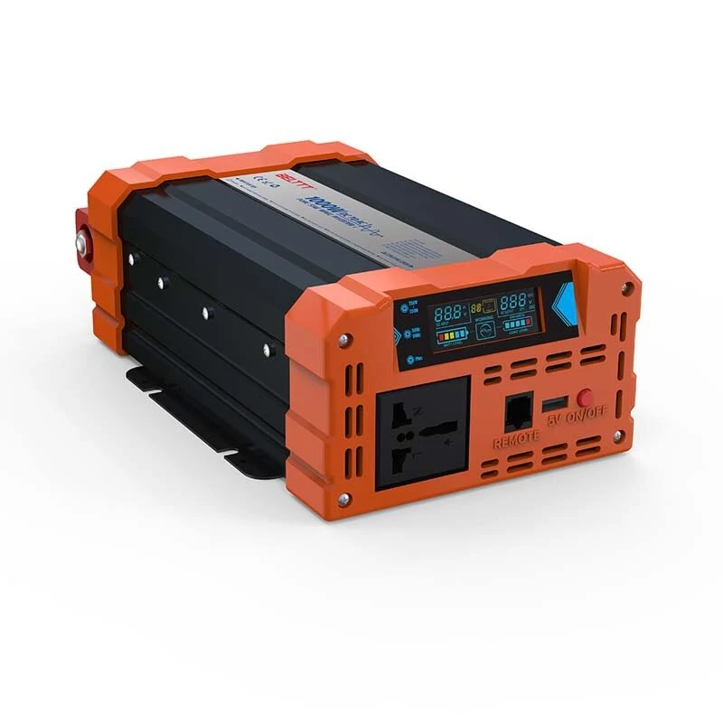 (image for) 1000W/1500W/2000W/3000W/4000W Pure Sine Wave Power Inverter DC24V to AC220V Vehicle Smart Car Inverter with LED Screen