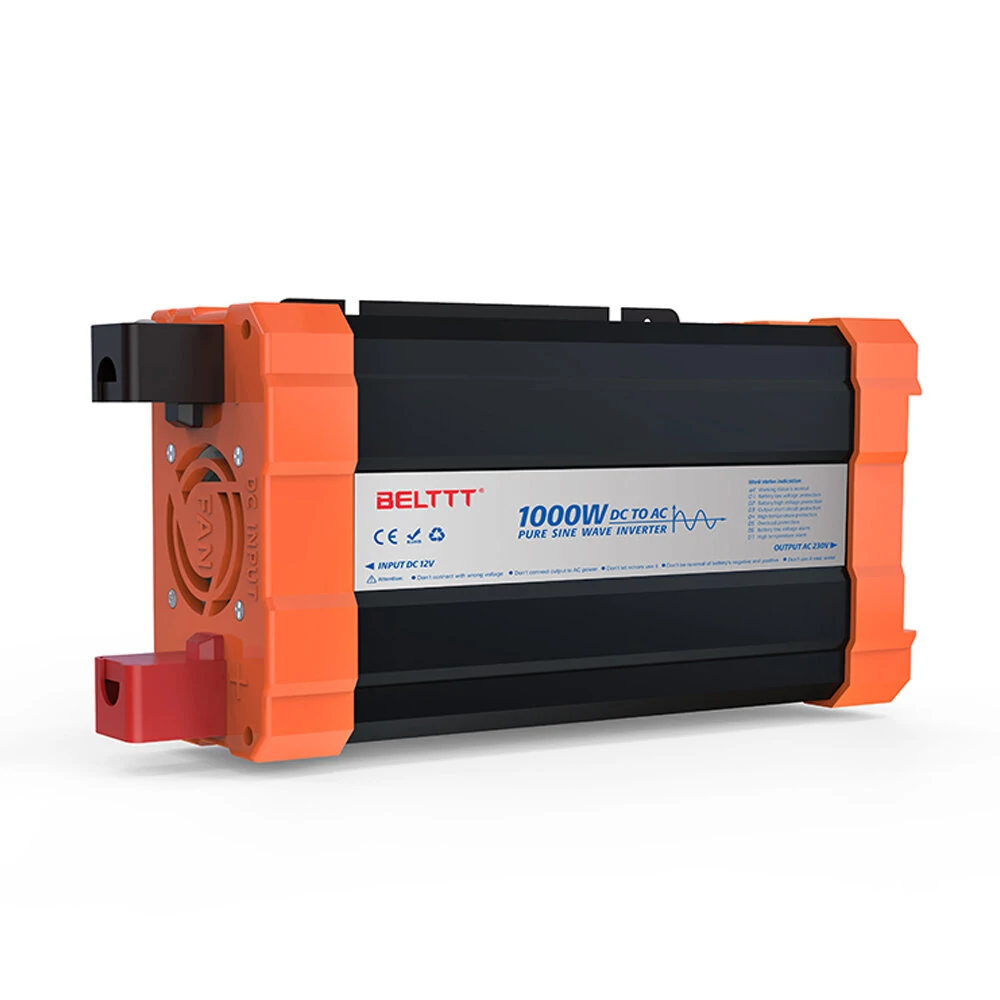 (image for) 1000W/1500W/2000W/3000W/4000W Pure Sine Wave Power Inverter DC24V to AC220V Vehicle Smart Car Inverter with LED Screen