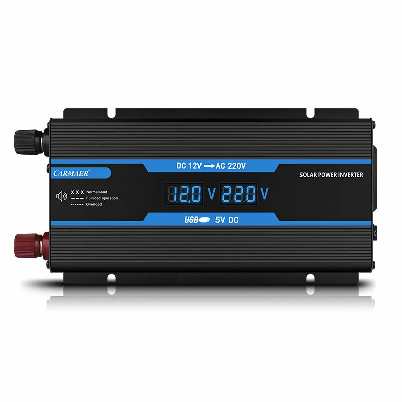 (image for) 350W Modified Sine Wave Inverter 12V DC To 220V DC Solar Power Inverter With Dual Digital Display