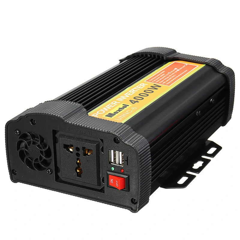 (image for) 4000W Peak Car Power Inverter DC 12V To AC 220V Dual USB Modified Sine Wave Transformer