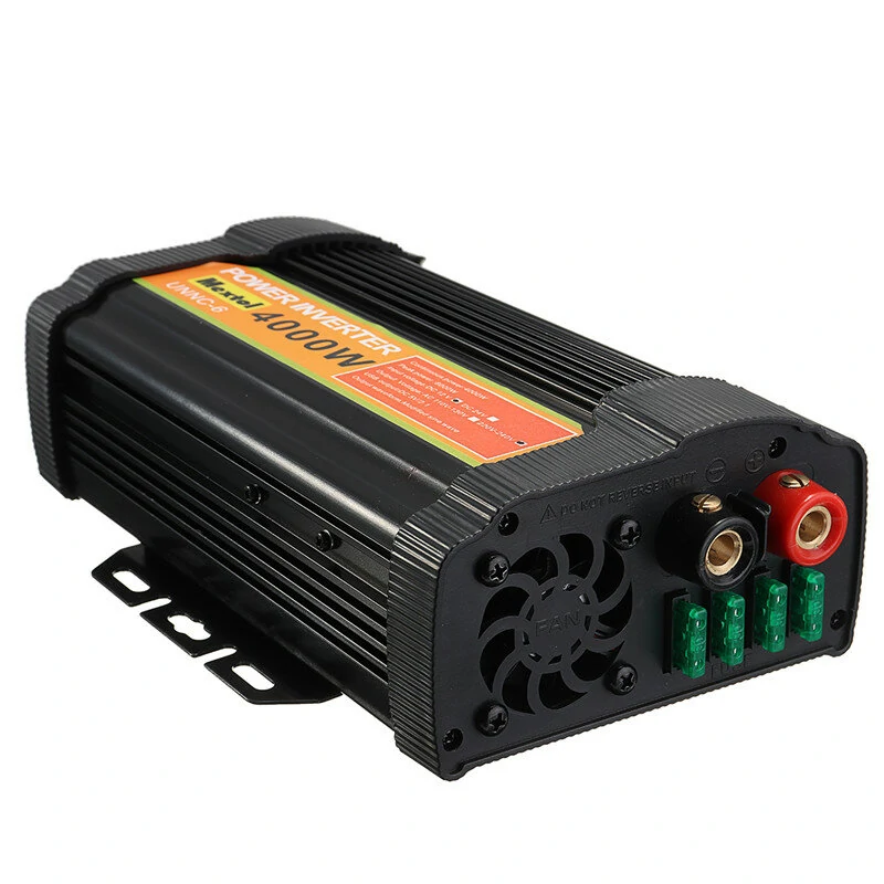 (image for) 4000W Peak Car Power Inverter DC 12V To AC 220V Dual USB Modified Sine Wave Transformer